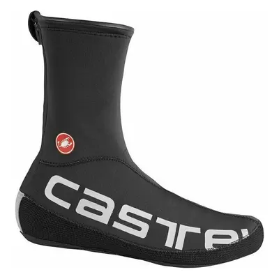 Castelli Diluvio UL Shoecover Black/Silver Reflex Návleky na tretry