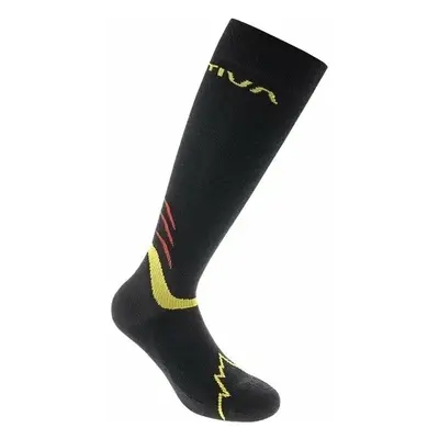 La Sportiva Winter Socks Black/Yellow Ponožky