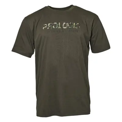 Prologic Tričko Camo Letter T-Shirt Olive Green