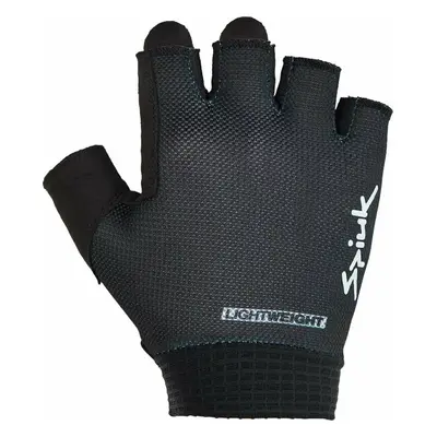 Spiuk Helios Short Gloves Black Cyklistické rukavice