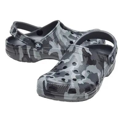 Crocs Classic Printed Camo Clog Sandály Slate Grey/Multi