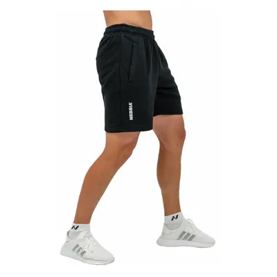 Nebbia Athletic Sweatshorts Maximum Black Fitness kalhoty