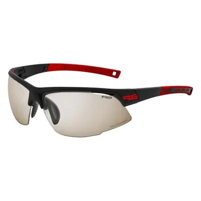 R2 Racer Black-Red Matt/Photochromic Brown Cyklistické brýle