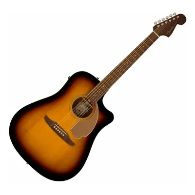 Fender Redondo Player Sunburst Elektroakustická kytara Dreadnought