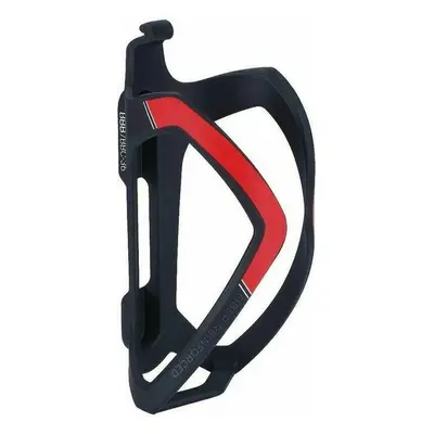 BBB FlexCage Matt Black/Red Cyklistický držák na láhev