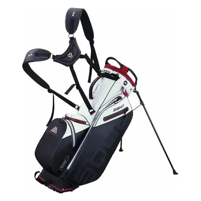 Big Max Aqua Eight G Stand Bag White/Black/Merlot