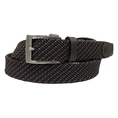 Alberto Gürtel Multicolor Braided Dark Blue/Brown cm Pásek