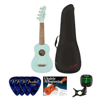 Fender Venice Ukulele WN SET Daphne Blue Sopránové ukulele