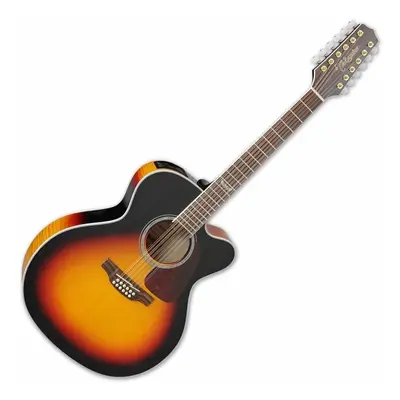 Takamine GJ72CE-12 Brown Sunburst 12-strunná elektroakustická kytara