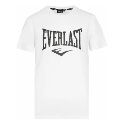 Everlast Spark Graphic Mens White Fitness tričko