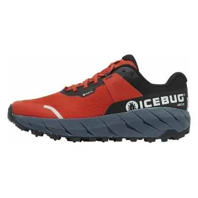 Icebug Arcus Womens BUGrip GTX Midnight/Red Trailová běžecká obuv