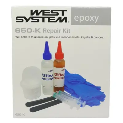 West System 650-K Aluminum Boat Repair Kit Transparent ml Přípravek k laminování