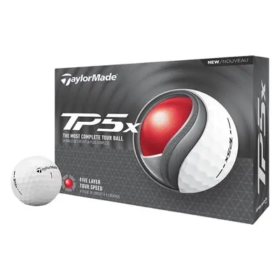 TaylorMade TP5x White Golfové míčky