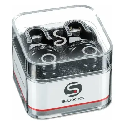 Schaller M Strap Lock Black Chrome