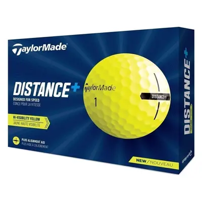 TaylorMade Distance+ Yellow Standard Golfové míčky