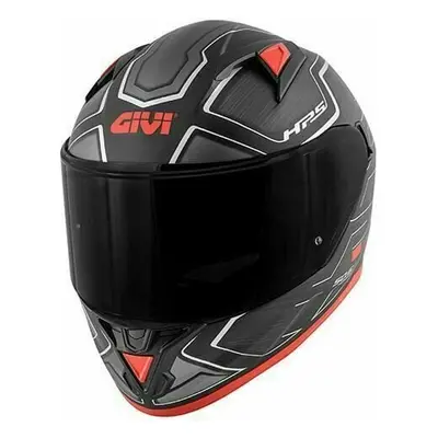 Givi 50.6 Sport Deep Matt Black/Red Přilba