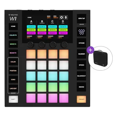 Wolfmix W1 MK2 SET Řídící pult na světla