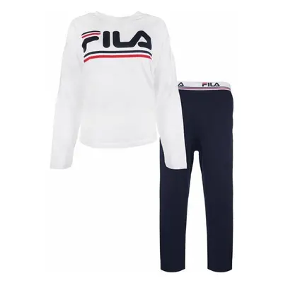 Fila FPW4105 Woman Pyjamas White/Blue Fitness spodní prádlo