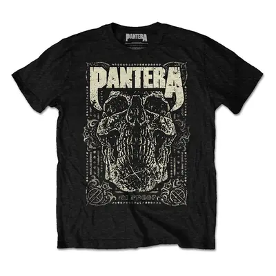 Pantera Tričko Proof Skull Unisex Black