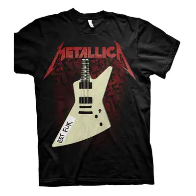 Metallica Tričko Eet Fuk Unisex Black