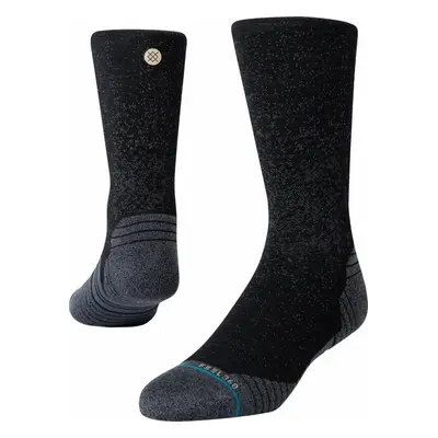 Stance Run Wool Crew Black Běžecké ponožky