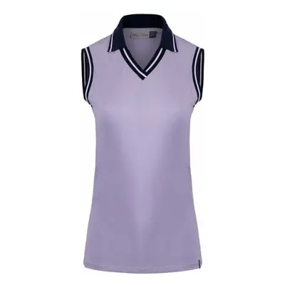 Kjus Womens Bailey V Neck S/L Wisteria Polo košile