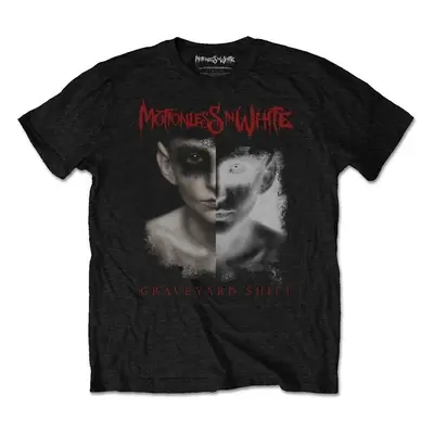 Motionless In White Tričko Split Screen Unisex Black