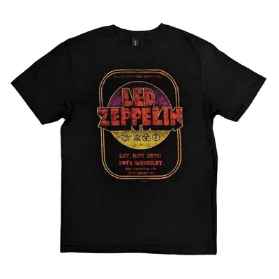 Led Zeppelin Tričko Wembley Unisex Black