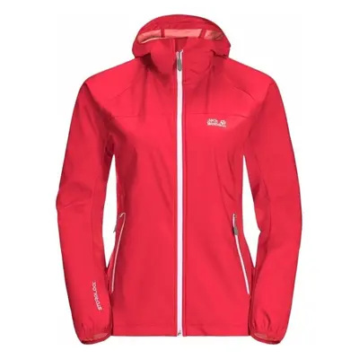 Jack Wolfskin Eagle Peak II Softshell W Tulip Red Outdorová bunda