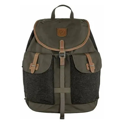 Fjällräven Värmland Rucksack Dark Olive/Brown Outdoorový batoh