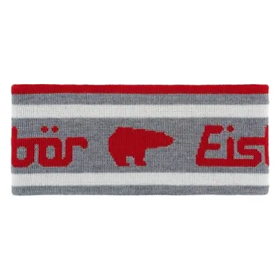 Eisbär Chantini STB Headband Grey/White/Red Čelenka