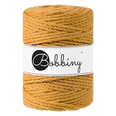 Bobbiny 3PLY Macrame Rope mm m Mustard Šňůra