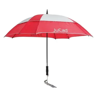 Jucad Telescopic Windproof With Pin Deštníky Red/Silver