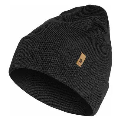 Fjällräven Classic Knit Hat Black Lyžařská čepice