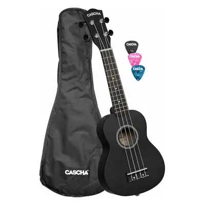 Cascha HH Black Sopránové ukulele