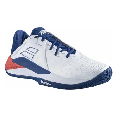 Babolat Propulse Fury All Court Men White/Estate Blue Pánské tenisové boty