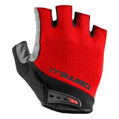 Castelli Entrata V Glove Red Cyklistické rukavice