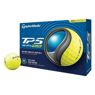 TaylorMade TP5 Yellow Golfové míčky