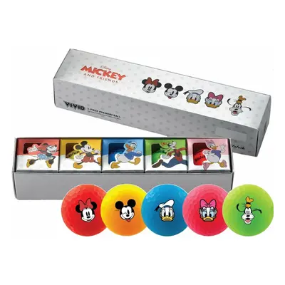 Volvik Vivid Disney Pack Golf Balls Mickey and Friends Golfové míčky