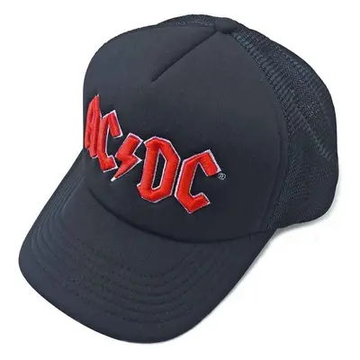 AC/DC Kšiltovka Red Logo Black