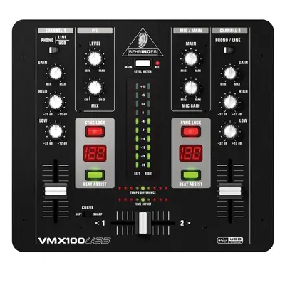 Behringer VMX100USB DJ mixpult