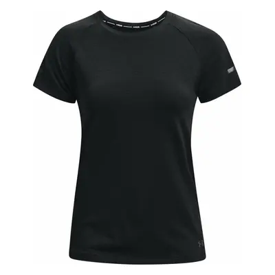 Under Armour UA W Seamless Run Black/Black/Reflective Běžecké tričko krátkým rukávem