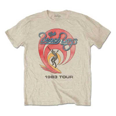 The Beach Boys Tričko Tour Unisex Sand