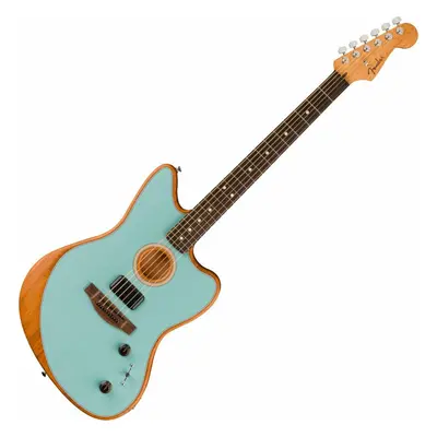 Fender Acoustasonic Player Jazzmaster Ice Blue Elektroakustická kytara