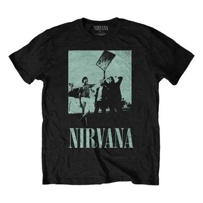 Nirvana Tričko Dips Unisex Black