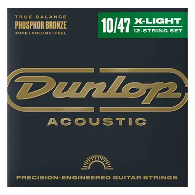 Dunlop DAP1047J Struny pro akustickou kytaru