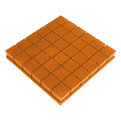 Mega Acoustic PA-PM-KOSTKA7-O-50x50x7 Orange Absorpční penový panel