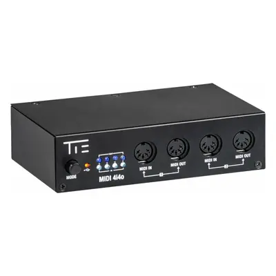 TIE 4i4o MIDI interface, MIDI rozhraní