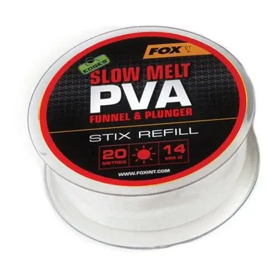 Fox Fishing Edges PVA Mesh Refill Slow Melt Stix m mm PVA punčocha