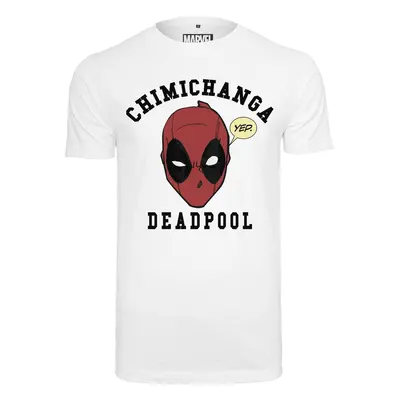 Deadpool Tričko Chimichanga White